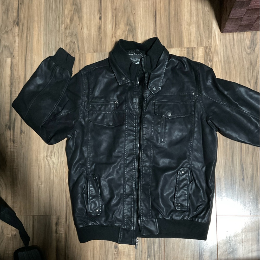 Brave Soul Leather Jacket